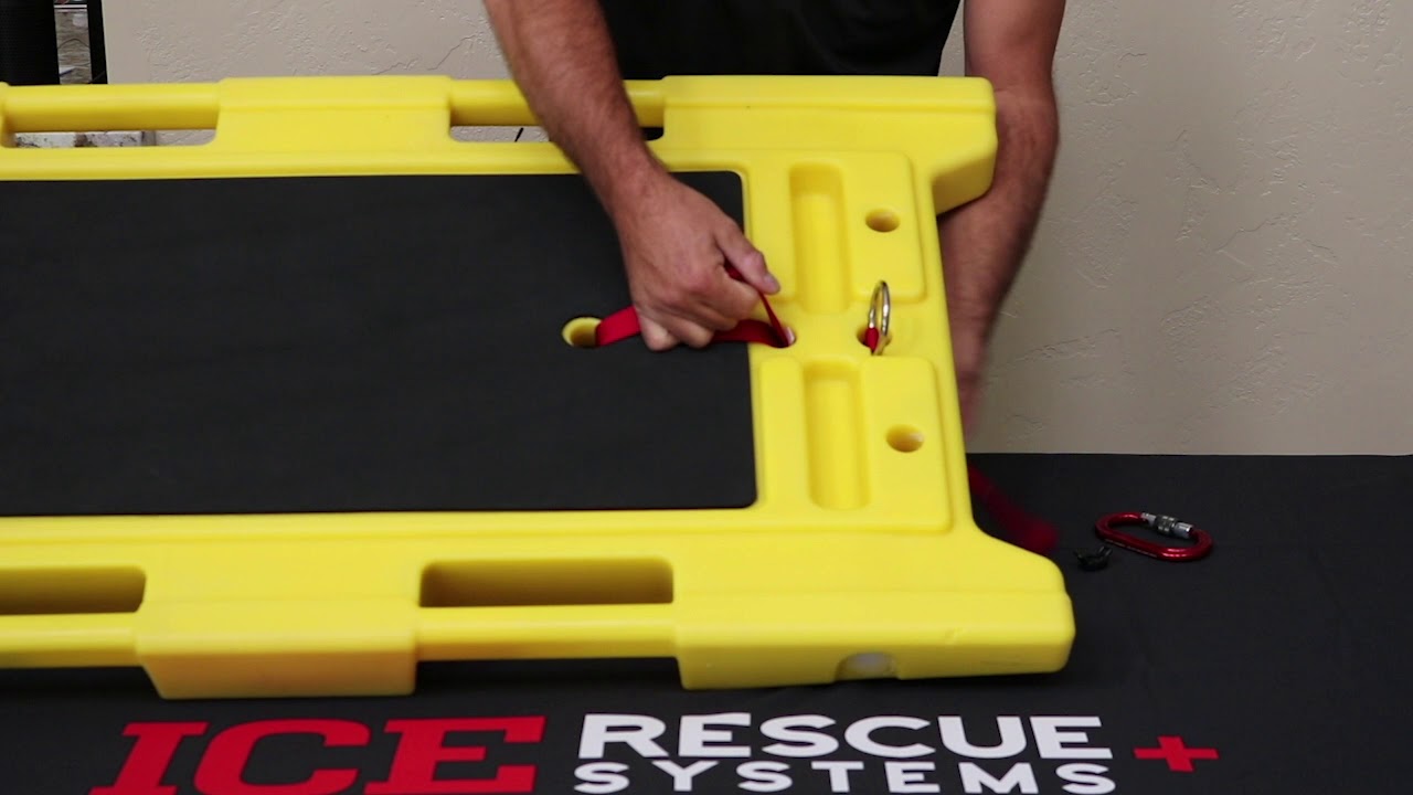 How to thread the Red Bridle into the Rapid Transport Sled