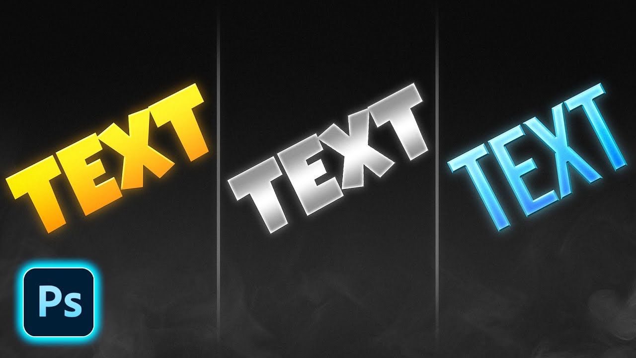 TEXT Effects for Thumbnails! 🔥 | Episode 1
