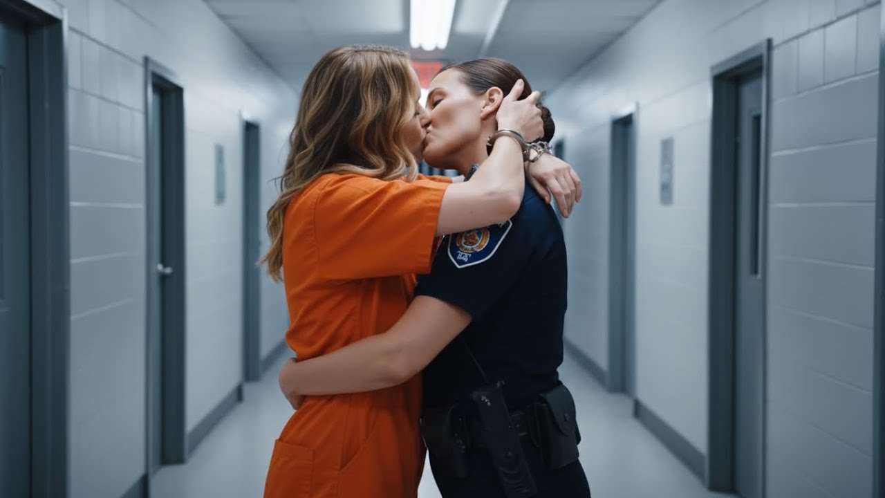 Secret lesbian love in prison between a female guard and a female inmate  | Lesbian Love