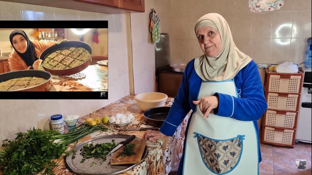 حماتي ما بتقبل تعطيني وج 🤨 بتخاف يمكن أسكن عندها 😅 وطبخت العجة أكلة إقتصادية ولذيذة