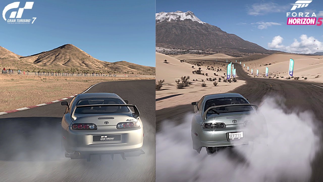 Gran Turismo 7 vs Forza Horizon 5 | A SIMPLE COMPARISON | DRIFT