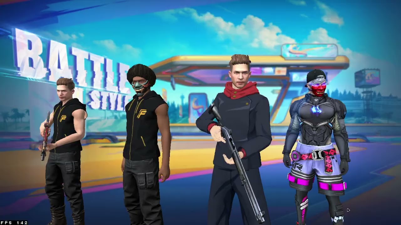 jogando embusca do mestre no free fire