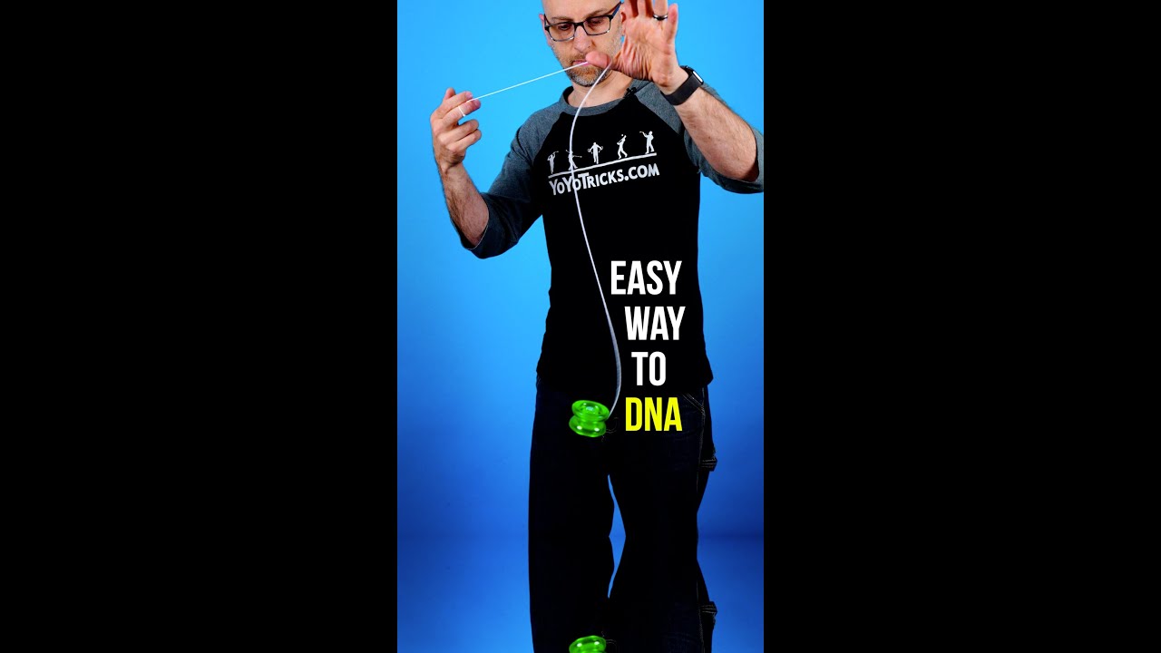 Easy Way to DNA 🧬 Yoyo Trick #shorts #yoyo #yoyotricks #dna