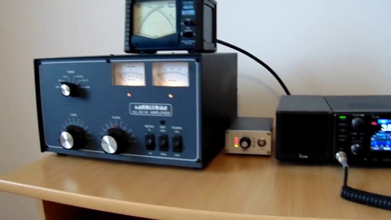 AMERITRON AL 811H power test & ICOM 7300 with Icom sp 38