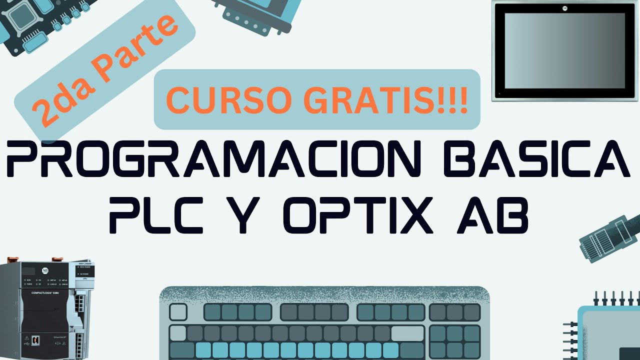 🚨LIVE 2 Curso PROGRAMACION PLC - Optix Allen Bradley