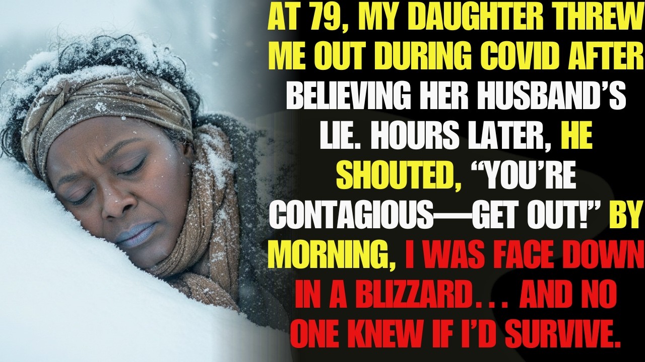 I Was Kicked Out During the Pandemic Over My Son-in-Law’s Lie—The Next Day,I Collapsed in a Blizzard