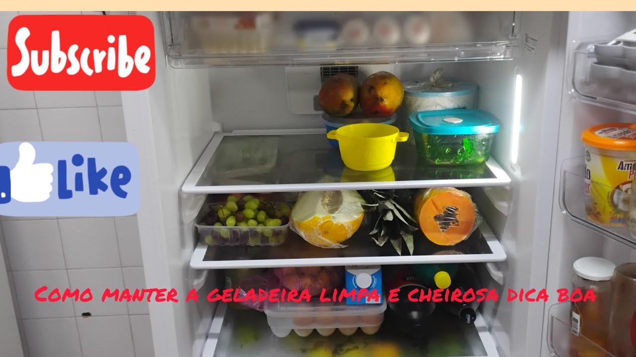 Como organizar sua geladeira de forma que possa ver o que tem dentro 
