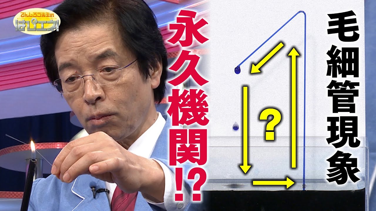 毛細管現象で永久機関！？/A Perpetual Motion Machine that Uses Capillary Action?! *Audio in EN/ DE / FR / PT / ES