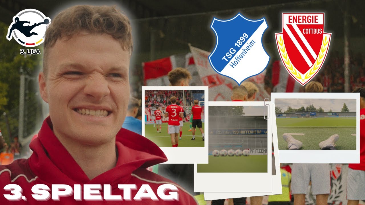 BITTERER DÄMPFER beim AUFSTEIGER 😢😶‍🌫️ | Hoffenheim II vs Energie Cottbus - STADION VLOG 🏟️⚽️
