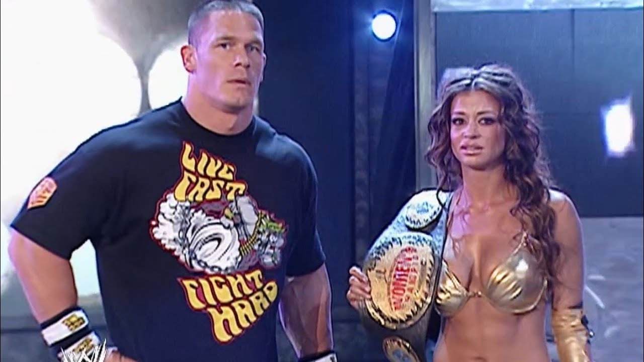 John Cena & Candice Michelle vs Umaga, Lance Cade & Trevor Murdoch: WWE Raw July 23, 2007 HD