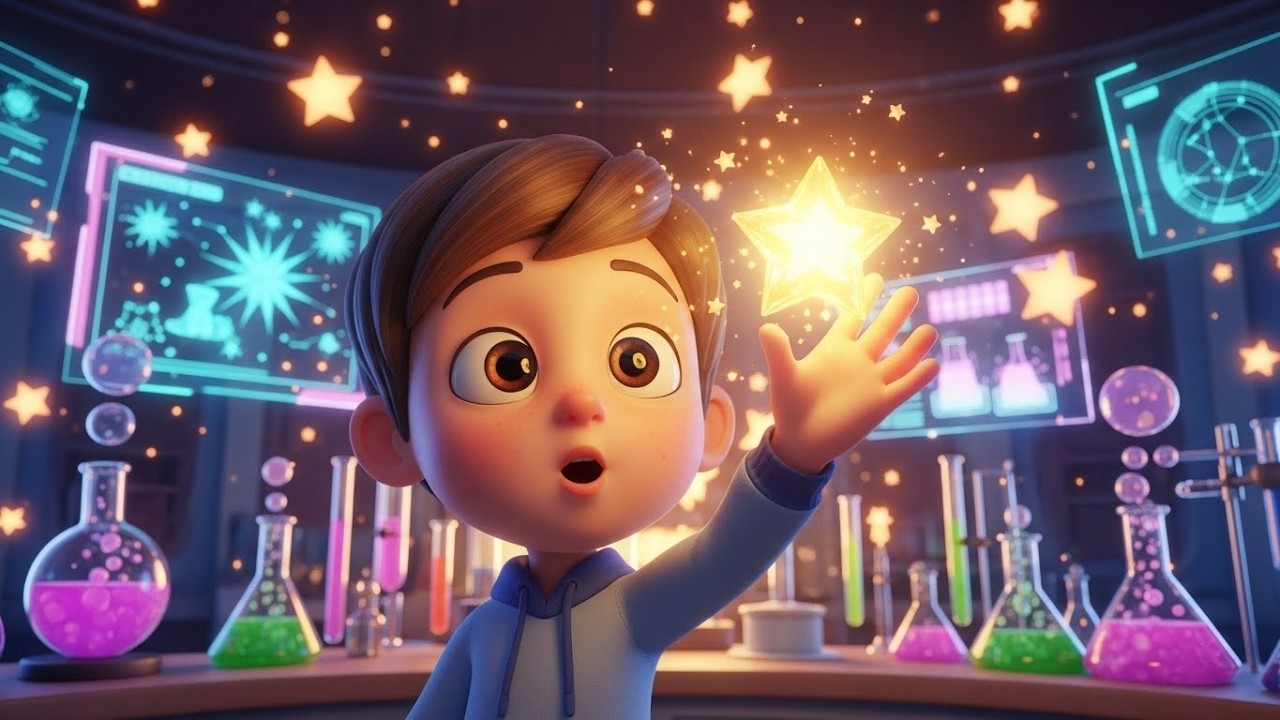 🎵 Pequeña Científica Estrella 🔬🌟 | canciones infantiles para niños | Canción para bebés