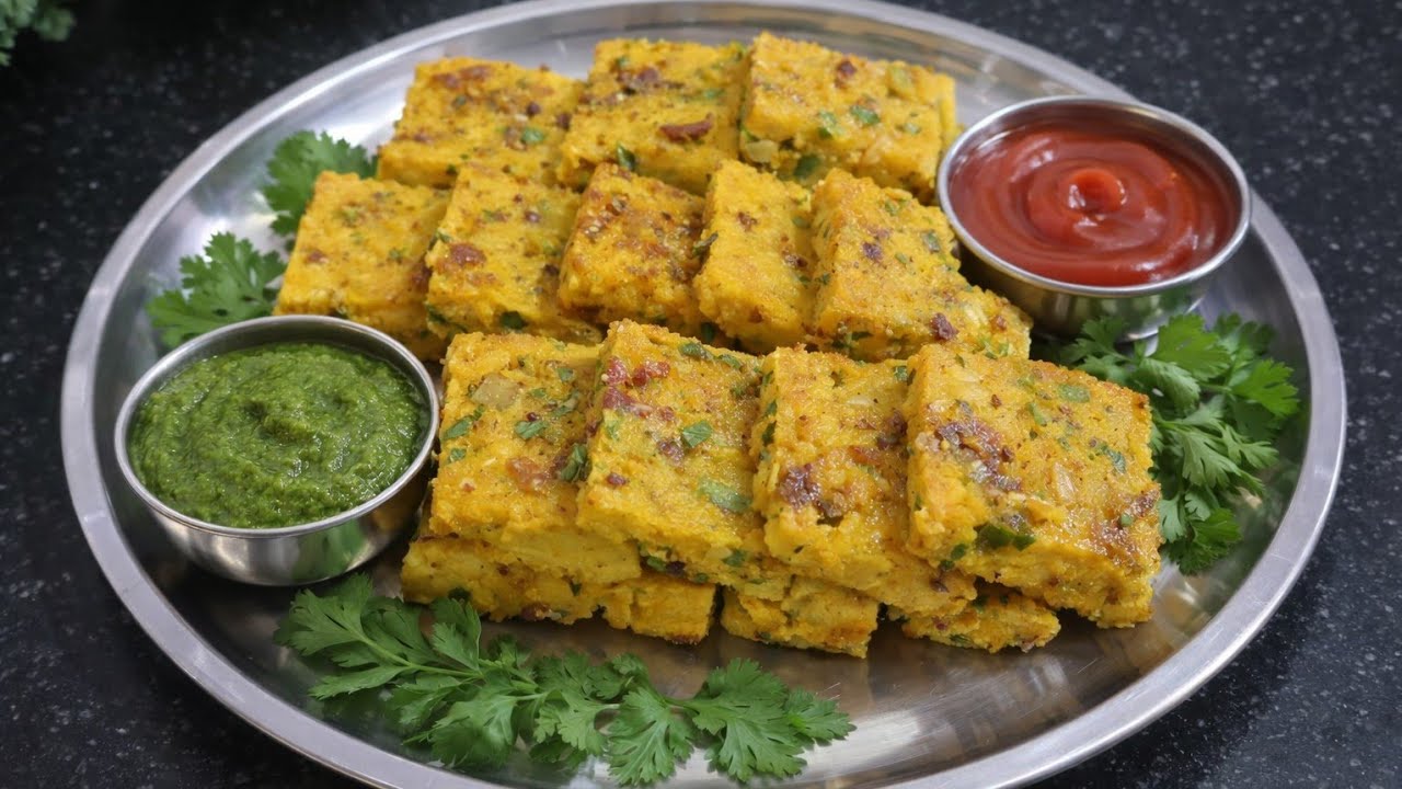 10 मिनट में बनाएं परिवार के लिए यह टेस्टी नाश्ता/बेसन और हरे प्याज का नाश्ता 