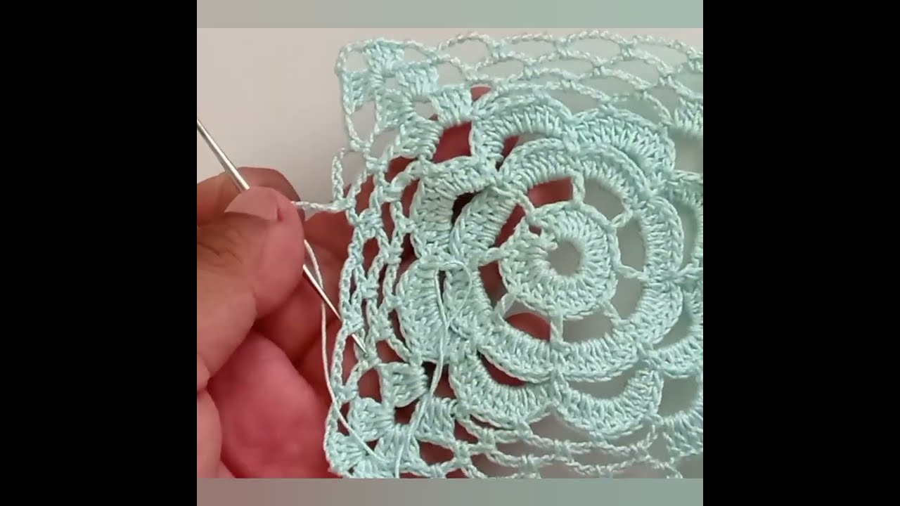 Increíble!!! hermoso patrón a crochet 🌺😃