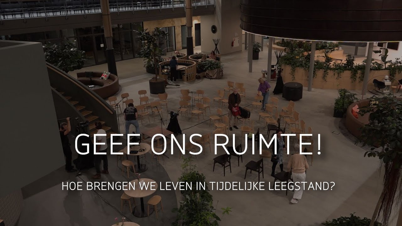 Zo brengen we leven in tijdelijke leegstand in Amsterdam. Kijk nu de docu: Geef ons Ruimte!