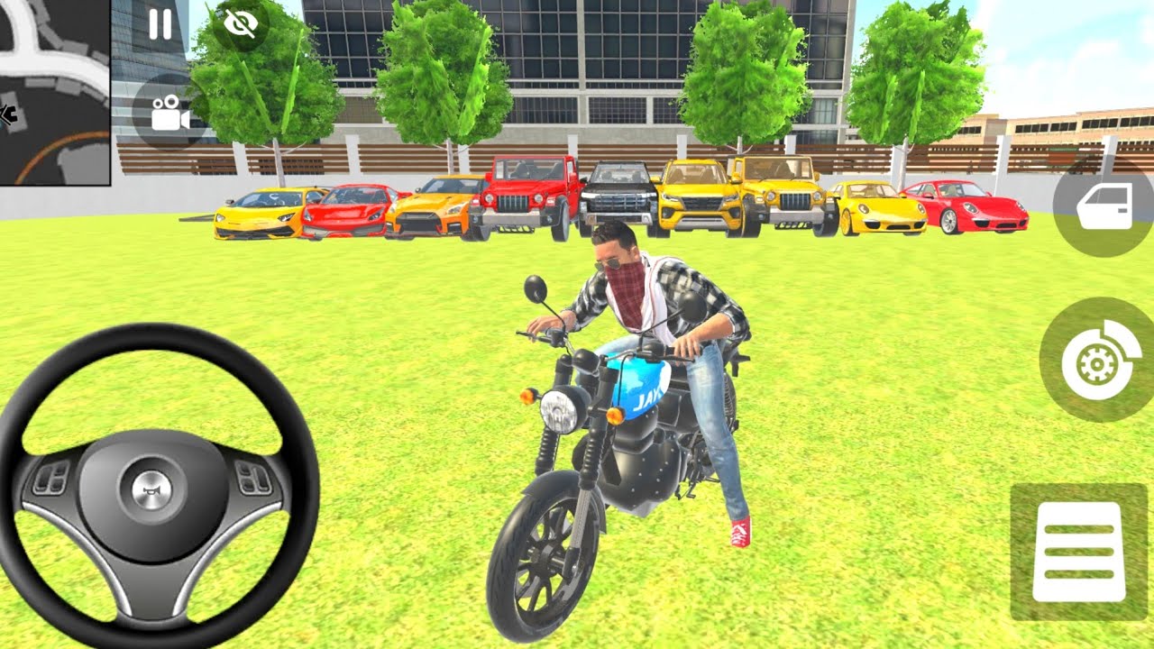 Franklin Extreme Car Jump And Safe Parking | Indian Theft Auto Game Video