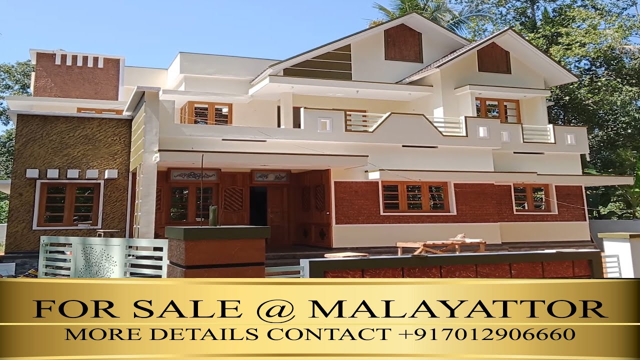 New house for sale at  Malayattor  | House for sale in Kerala  | 2,400 sq ft in 8.75 cents plot