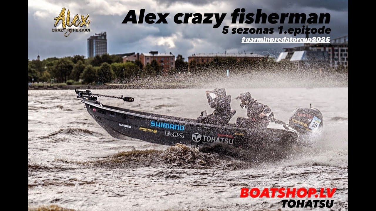 Alex Crazy Fisherman - S5E1 Garmin Predator Cup 2025