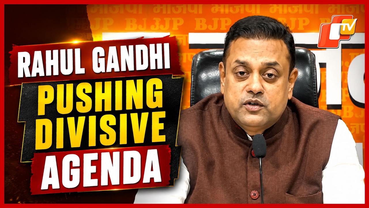 BJP MP Sambit Patra Slams Rahul Gandhi Over House Disruptions | OTV