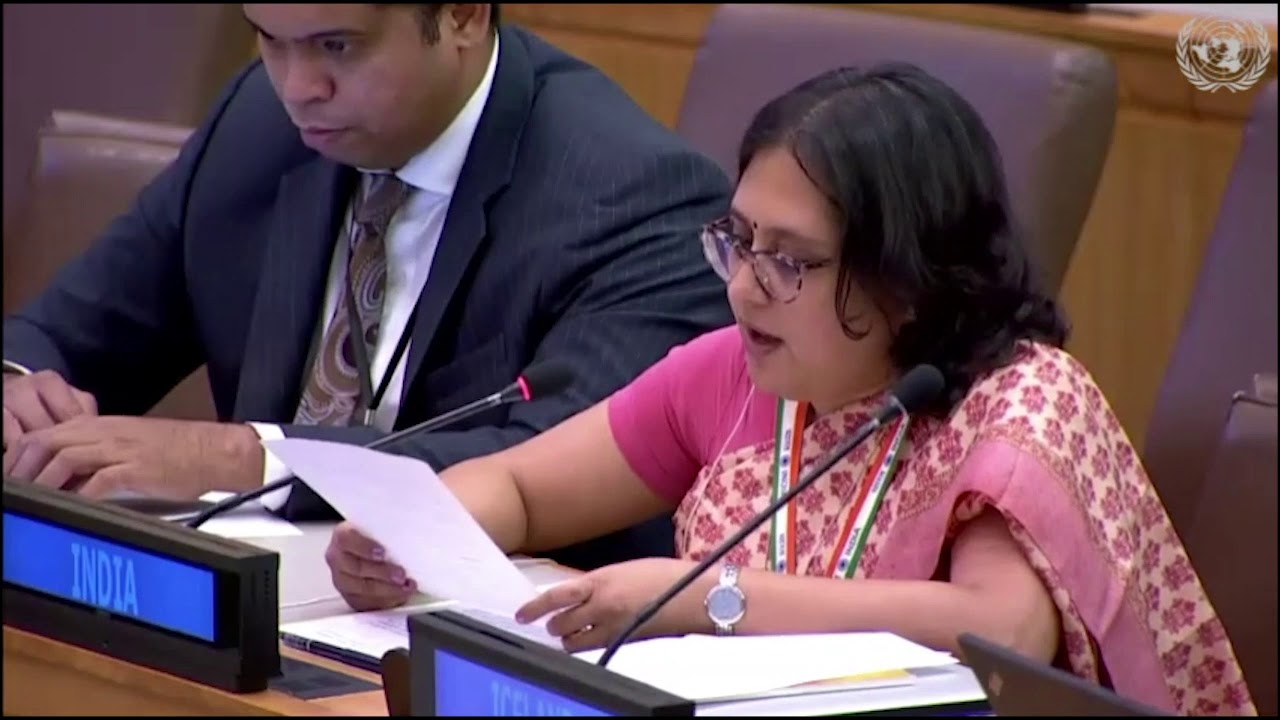 Ms. Paulomi Tripathi, First Secretary || Third Committee