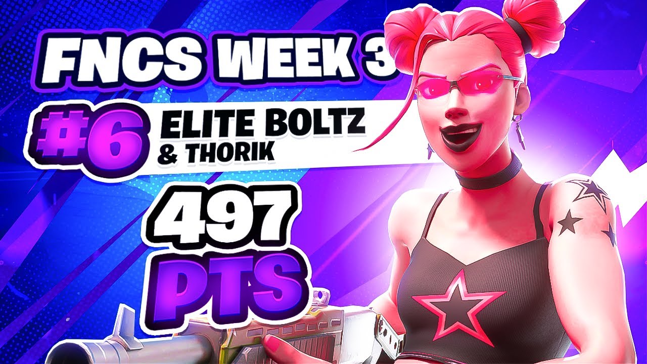 6th Place FNCS WEEK 3 🏆