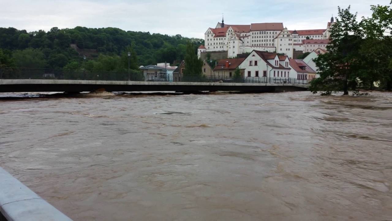 Hochwasser 2013 in Colditz und im Muldental - Jahrhunderftlut - Schreckliche Bilder