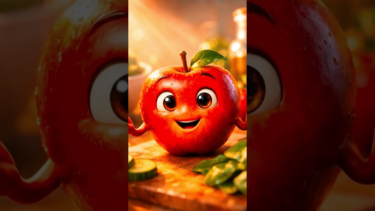 Main Apple Hoon | Roz Khao, Strong Bano 💪 | Healthy Kids Short” #