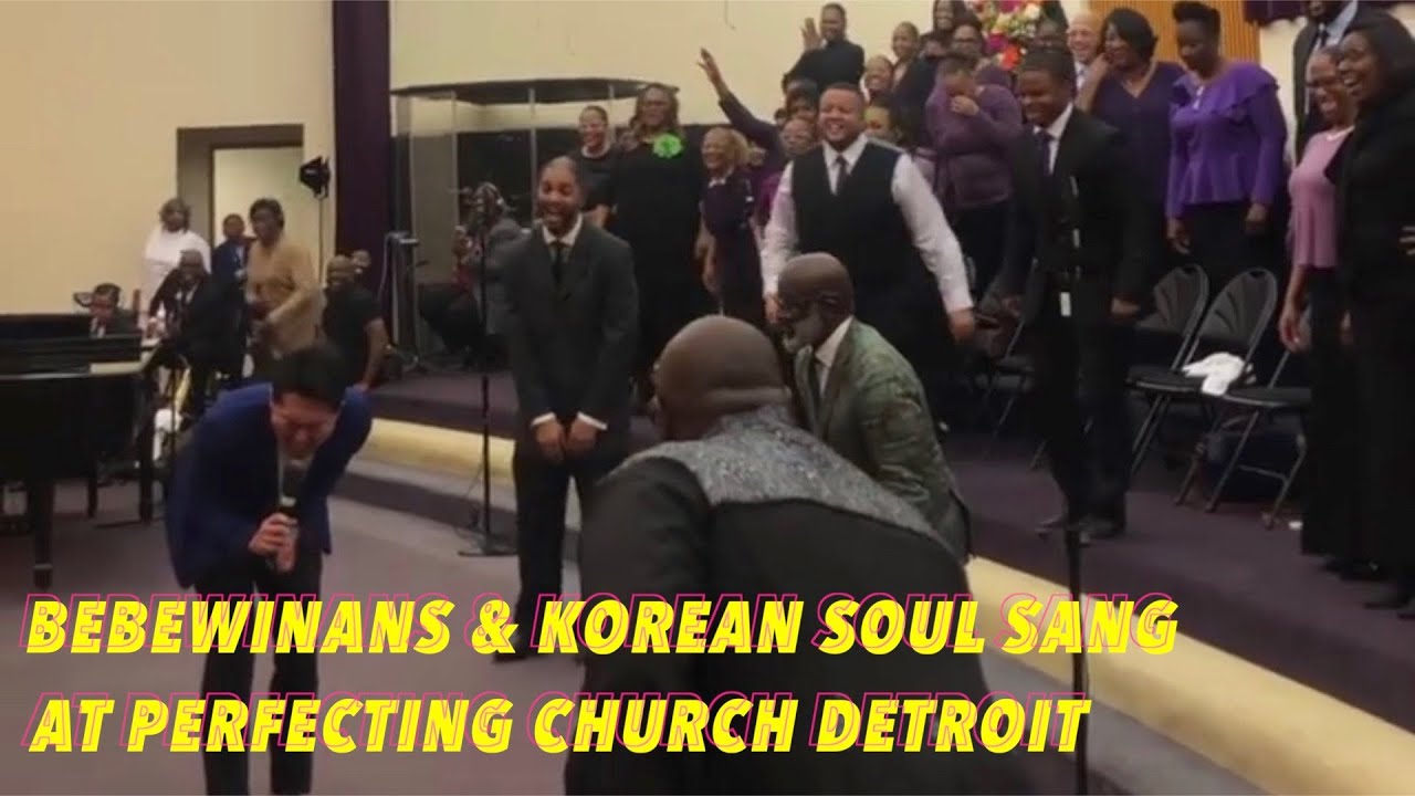 Bebe winans & Korean Soul Live on Oct 13 Perfecting Church in Detroit