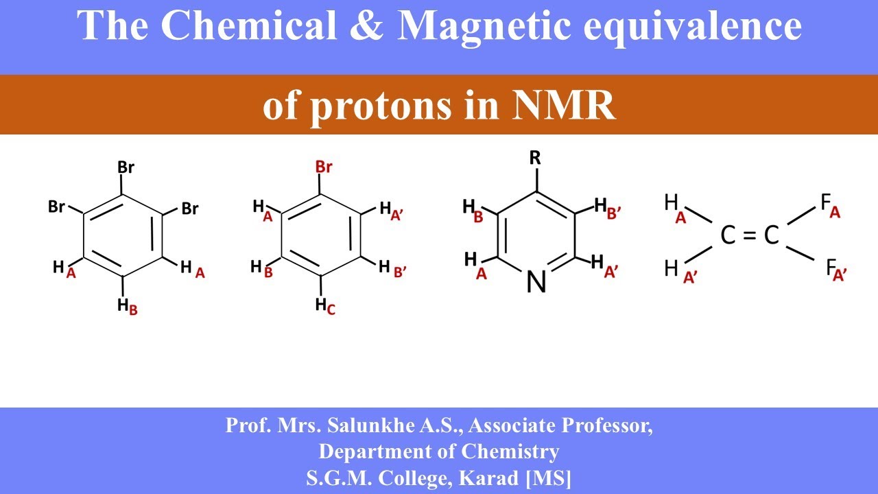 Химическая и магнитная эквивалентность протонов в ЯМР #nmr #nonfirstorderpmr @ActivateChemistry