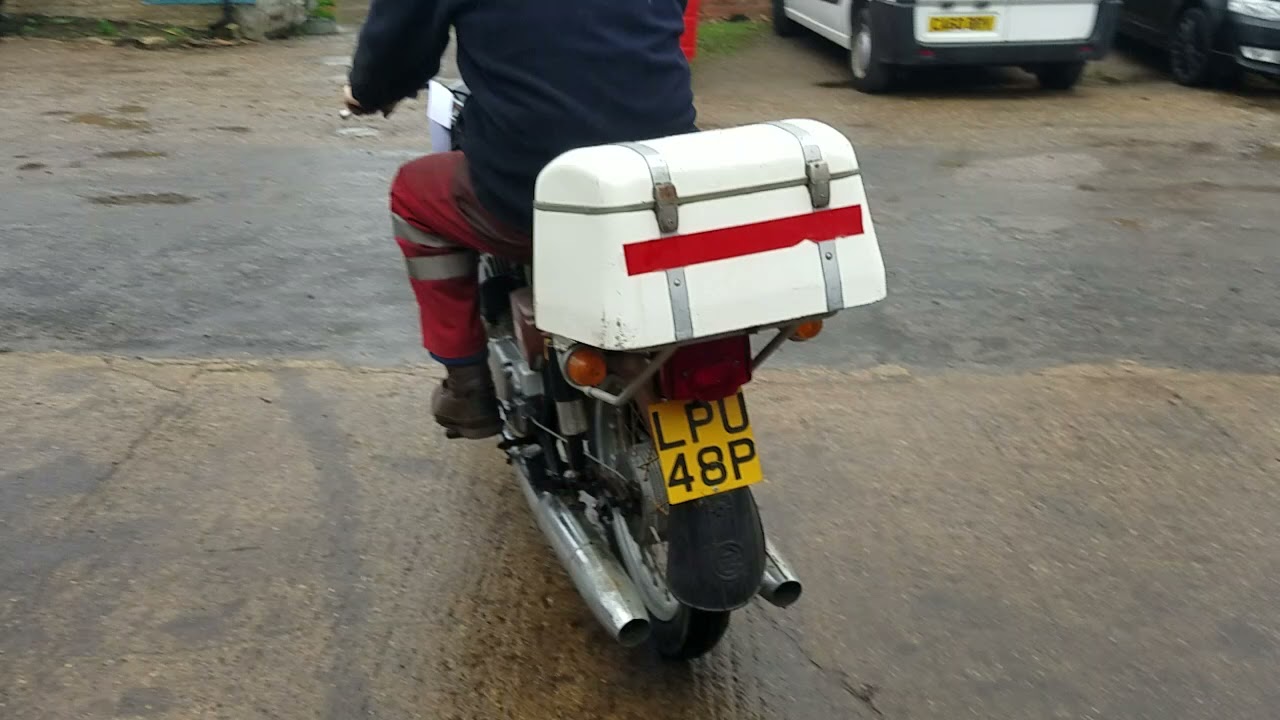 1975 CZ Twin 250cc at Andy Tiernans #07984CCZ