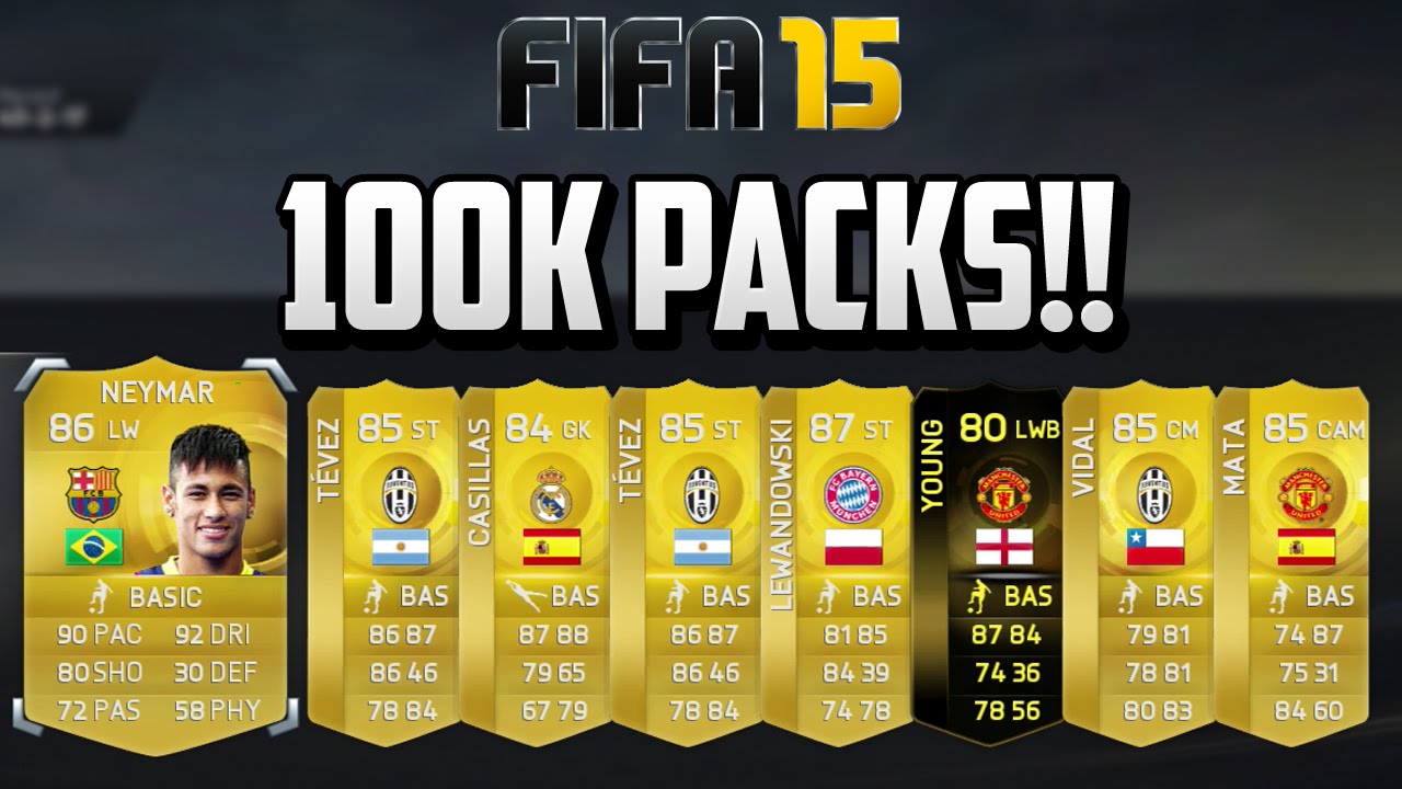 Fifa 15 100K PACKS! LIGHTNING ROUND 100K PACKS! - 10+ 100K PACKS! - Fifa 15 Pack Opening