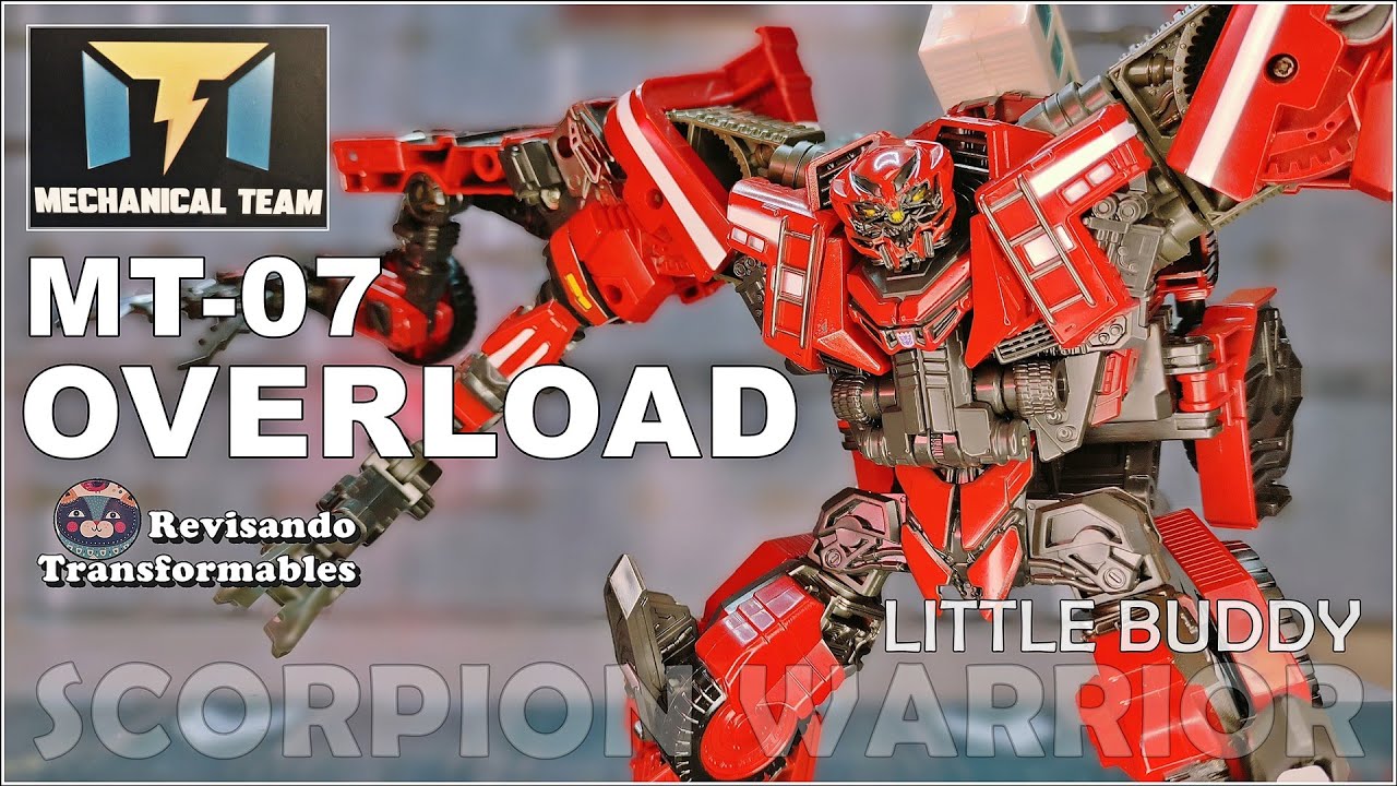 Mechanical Team MT-07 Overload KO Oversized SS-66 Combiner Transformers ROTF Devastator