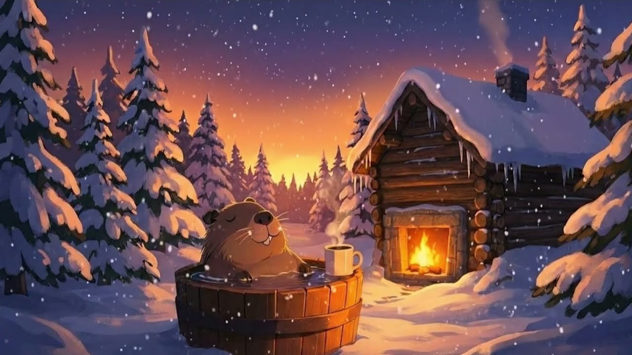 Winter Cabin ❄️ Cozy Lo-Fi for Reading & Focus