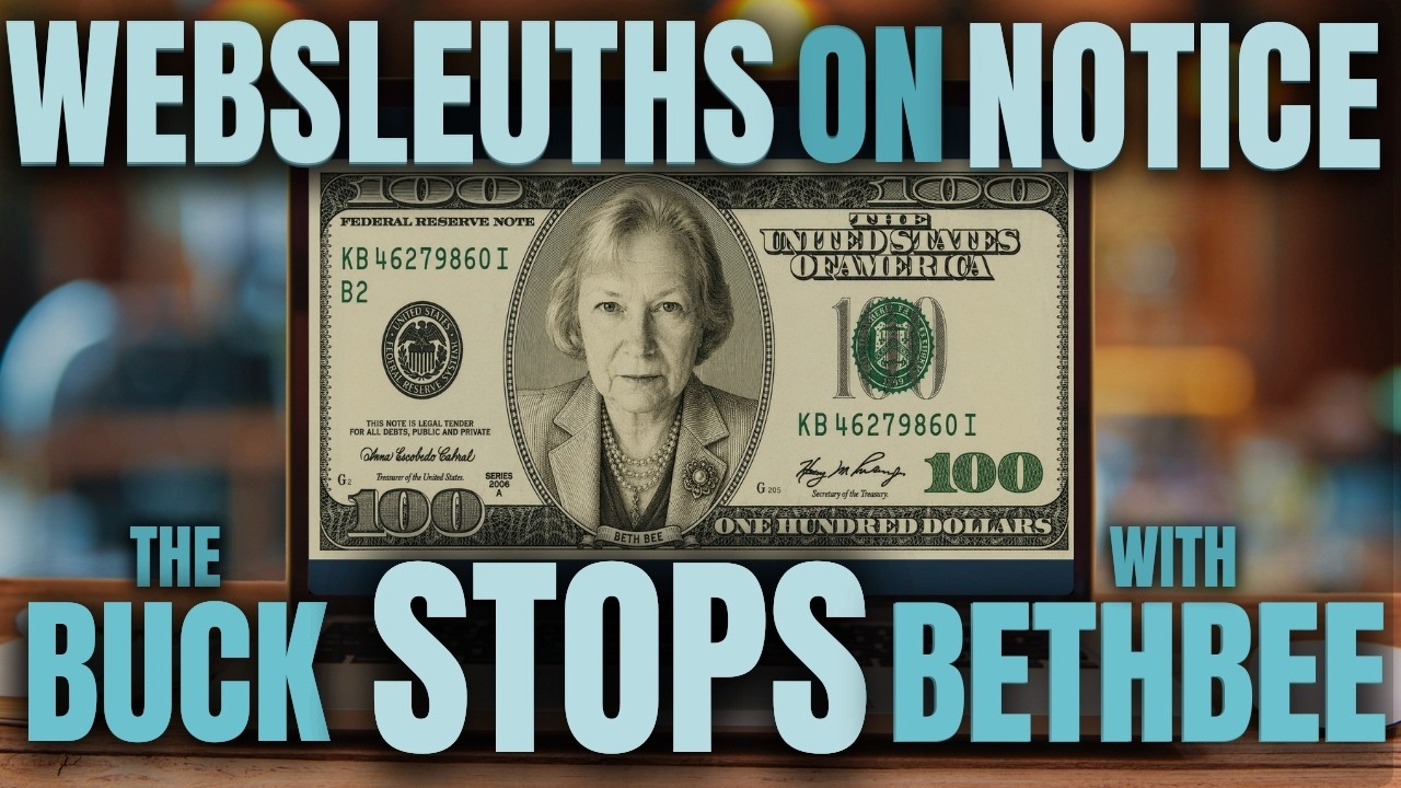 WEBSLEUTHS | The Buck Stops With Beth Bee