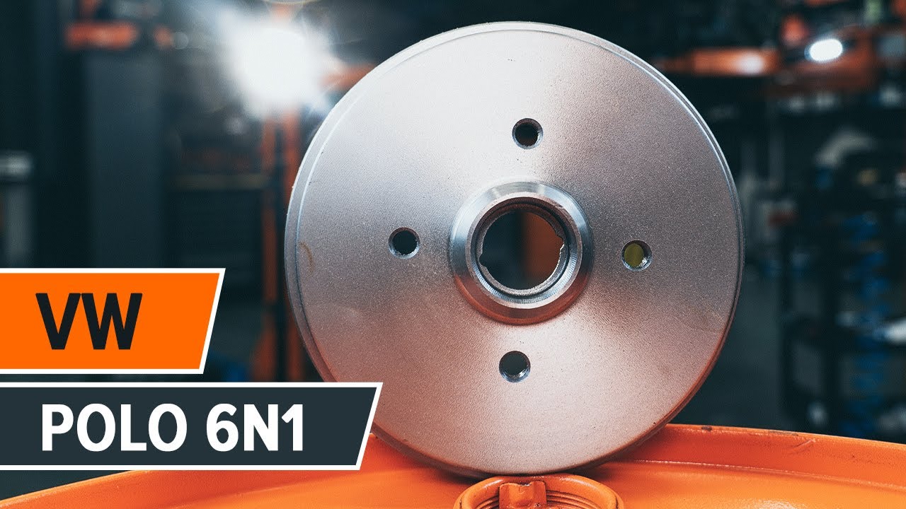Comment remplacer un tambour de frein arrière sur VW POLO 6n1 [TUTORIEL AUTODOC]