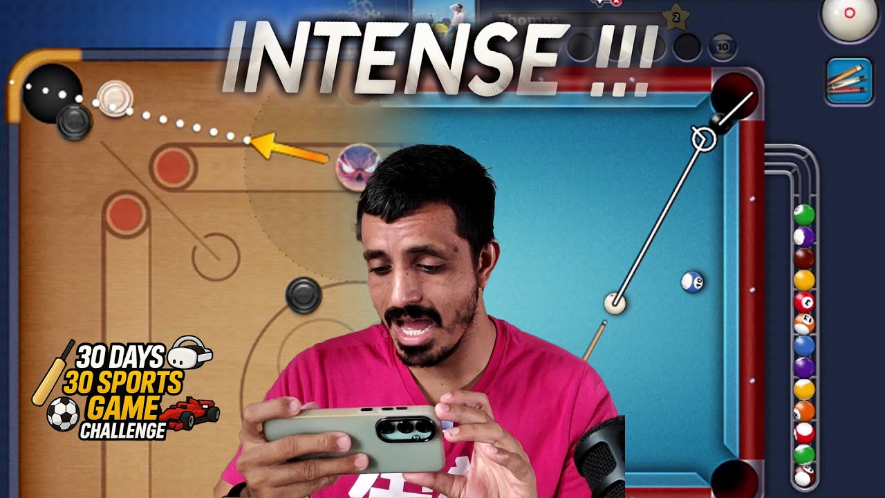 D21 - Close Multiplayer games - Snooker - 8 ball Pool & Carrom Pool : Disc Game | 30 days 30 games