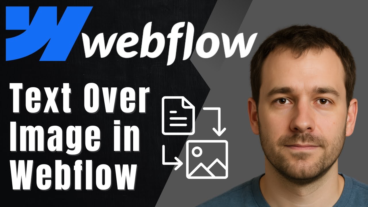 Webflow: How to Overlay Text on an Image (Hero Section Tutorial)