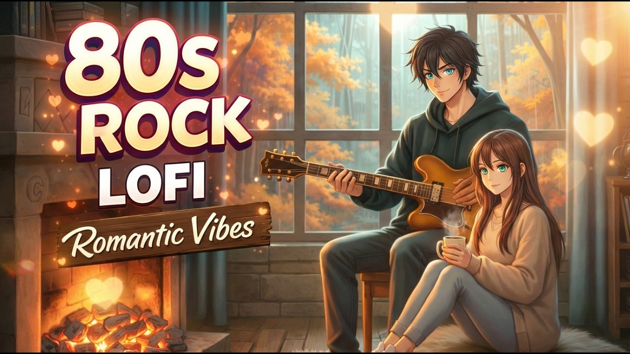 80s Rock Romantic Lofi – American Love Ballads | Romantic Lofi World
