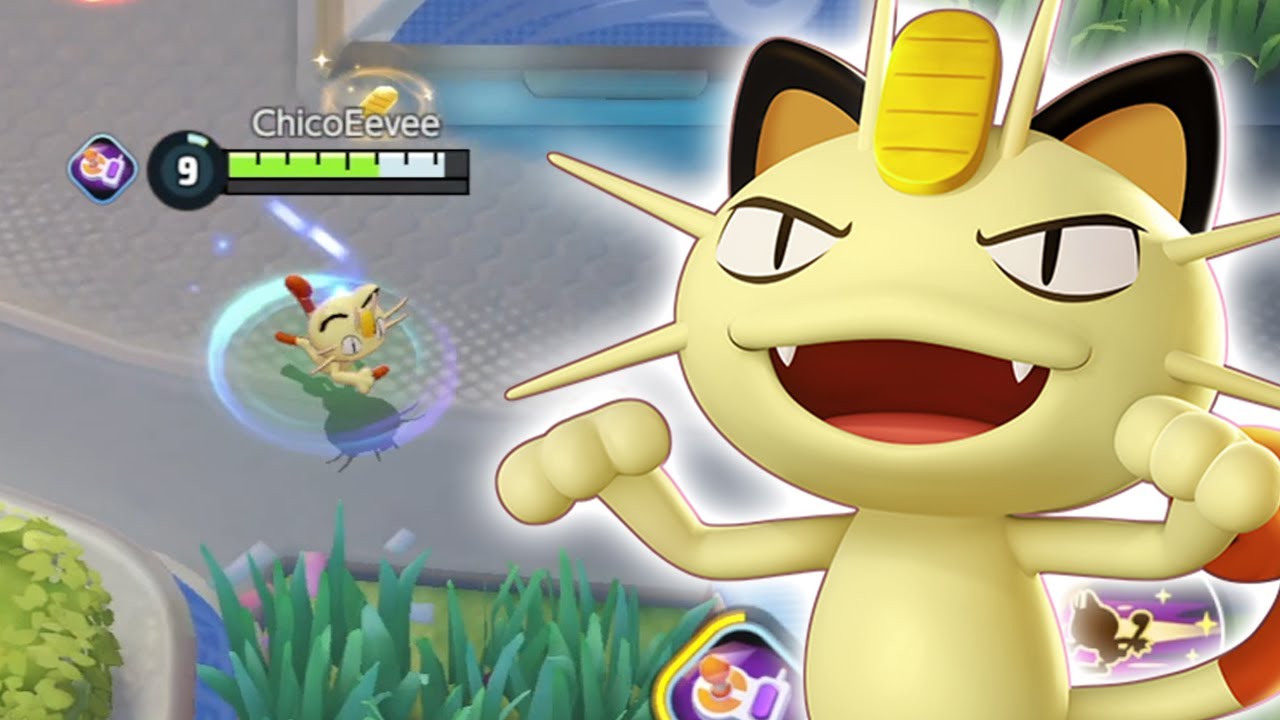 MEOWTH NEW SPEEDSTER GAMEPLAY - Pokémon UNITE