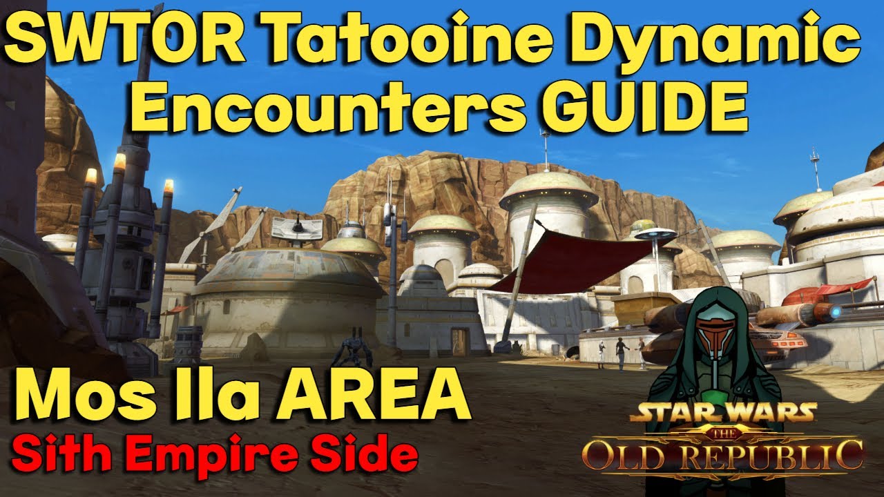 SWTOR 7.6 GUIDE ► Dynamic Encounters Moss Ila AREA
