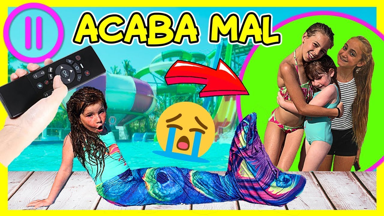 Me convierto en SIRENA en el PARQUE ACUÁTICO con el MUNDO de INDY y SILVIA SÁNCHEZ