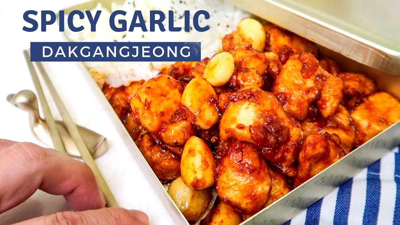How to: Spicy Garlic Dakgangjeong | 15+ Garlic Cloves!