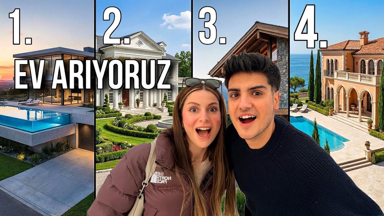 TAŞINMAK İÇİN EV ARIYORUZ! Melih Yıldırım | Sıla Beyoğlu | Serkan 