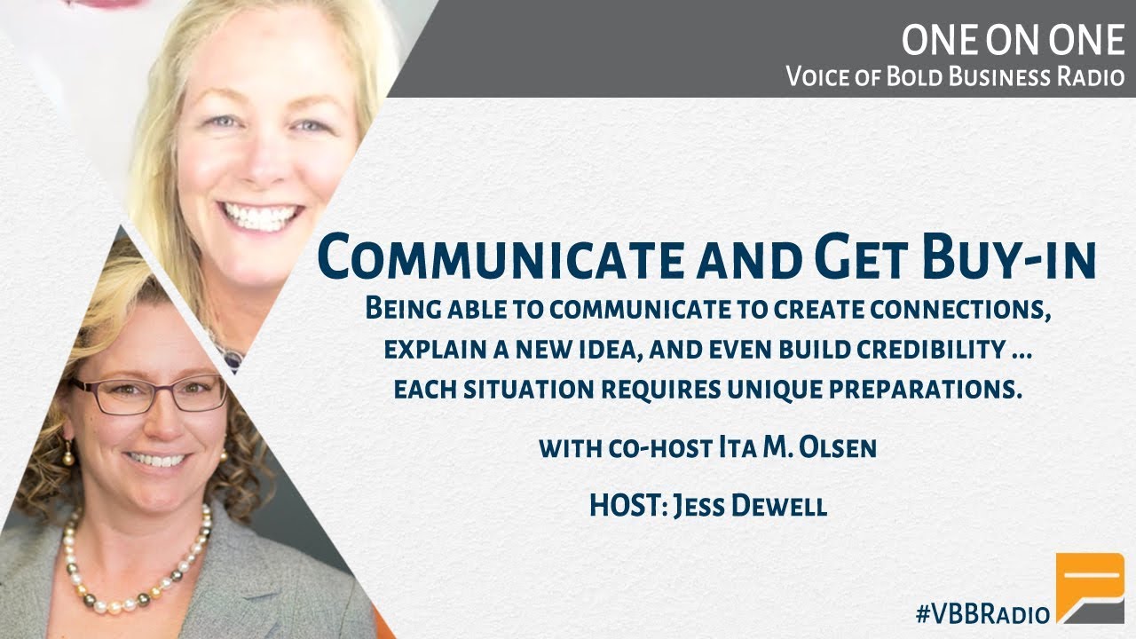 Communicate and Get Buy-in (p120)