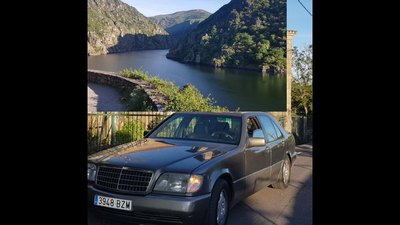 MERCEDES W140 S350 TD DE RUTA POR EL SUR DE LUGO