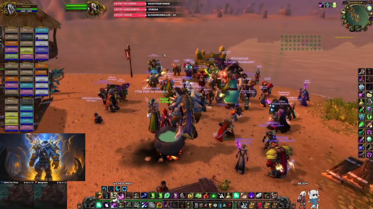 Hardcore @Nekrosh Victory - NAXX - MC
