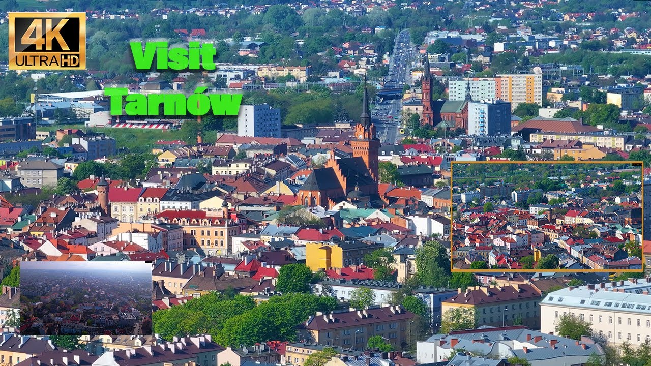 #Tarnów | Rynek | Piaskówka | #Marcinka | Hub | Stacja paliw | Komin MPEC | Budowy 😉 ⭐🌙 Visit Tarnów