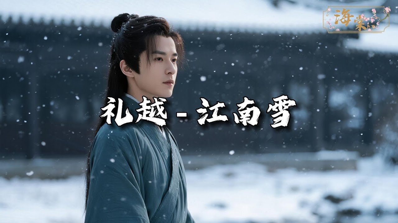 礼越 - 江南雪『江南雪纷纷落入你眉眼，万盏画卷难临摹你的脸。』【动态歌词MV】