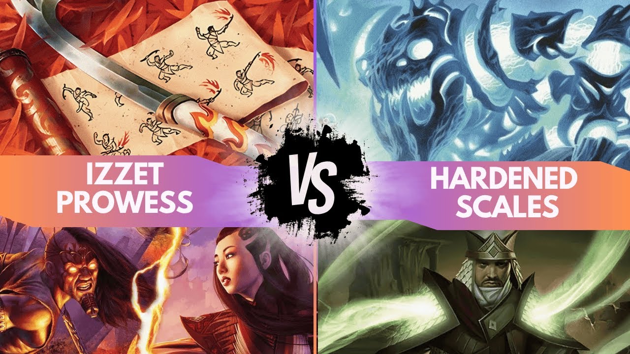 Izzet Prowess vs Hardened Scales | Modern Paper Gameplay