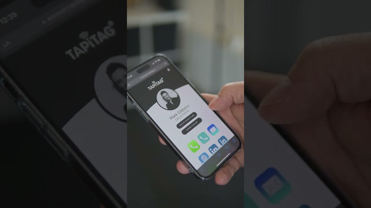 TAPiTAG - How to TAP & share your Digital Business Card.