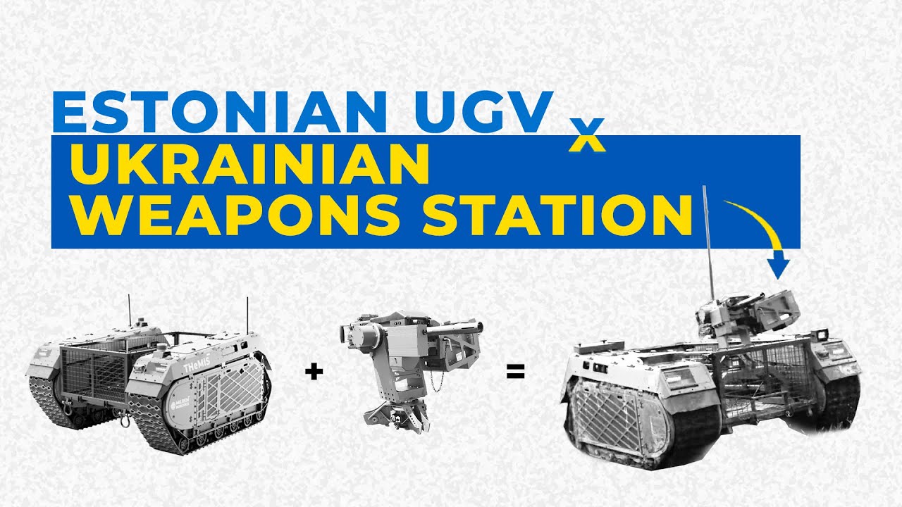 Ukrainian Weapons System Mounted & Tested On Estonian Vehicle
